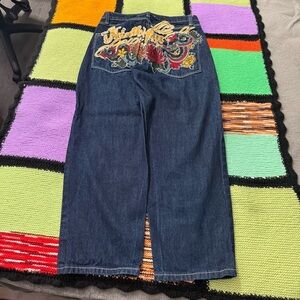 Ninth Hall Ambush jeans denim pants sick embroidery waist size 28